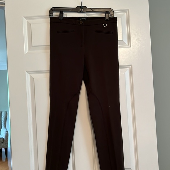 Talbot’s Dalton Brown Stretch Pants Super Cute - Picture 1 of 12